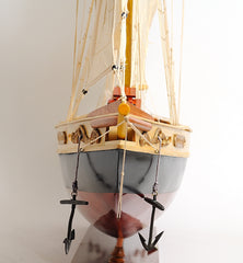 Bluenose II Painted L Boat Model Display, Home furniture and decor, Old Modern Handicrafts, XoticBrands Home Decor