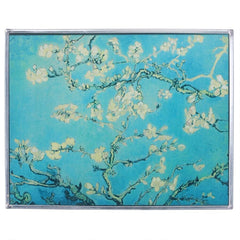 Almond Blossoms, 1890 Art Glass, Stained Glass, Design Toscano, XoticBrands Home Decor