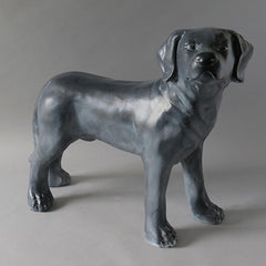 Dog-Standing Pup Animal Sculpture, Home Decor, XoticBrands, XoticBrands Home Decor