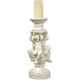 Cherubs Of Capri Candleholder Garden Angel Statue - XoticBrands Home Decor
