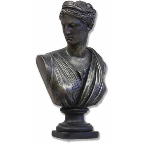 Diana Bust Sm. - Greek & Roman Busts - XoticBrands Home Decor