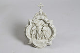 Chapel Wall Plaque Station #5 Religious Sculpture, Religious Decor, XoticBrands, XoticBrands Home Decor