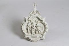 Chapel Wall Plaque Station #5 Religious Sculpture, Religious Decor, XoticBrands, XoticBrands Home Decor
