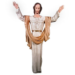 Rising Christ Wall Hanging 7 Religious Sculpture - XoticBrands Home Decor