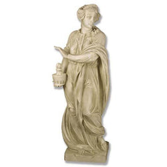 Goddess Of Winter Season 66 - Large Classical Sculpture - XoticBrands Home Decor