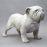 Bulldog 17"H Animal Sculpture, Home Decor, XoticBrands, XoticBrands Home Decor
