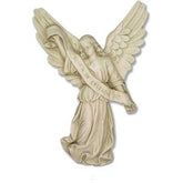 Gloria In Excelsis Deo (Wall) Garden Angel Statue - XoticBrands Home Decor