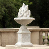 Olympia Flame Finial 21 Animal Architectural Sculpture, Home Decor, XoticBrands, XoticBrands Home Decor