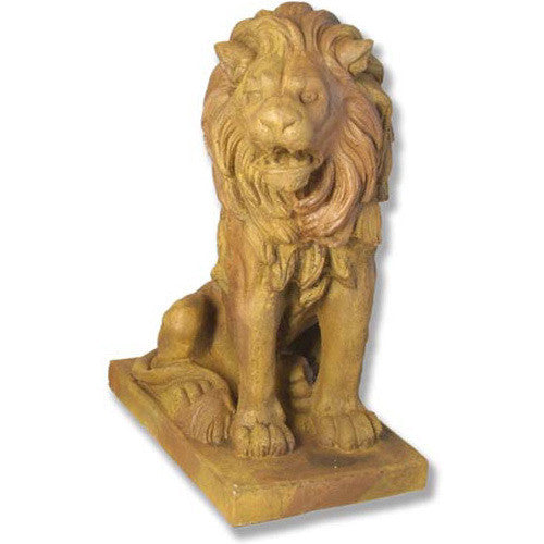 Lion 36' Facing Right Garden Animal Statue - XoticBrands Home Decor
