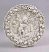 Casa Barbieri Roundel Religious Sculpture - XoticBrands Home Decor