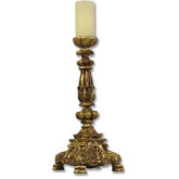 Baroque Candleholder Religious Sculpture - XoticBrands Home Decor