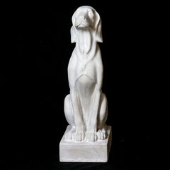 Watchful Dog Animal Sculpture, Home Decor, XoticBrands, XoticBrands Home Decor