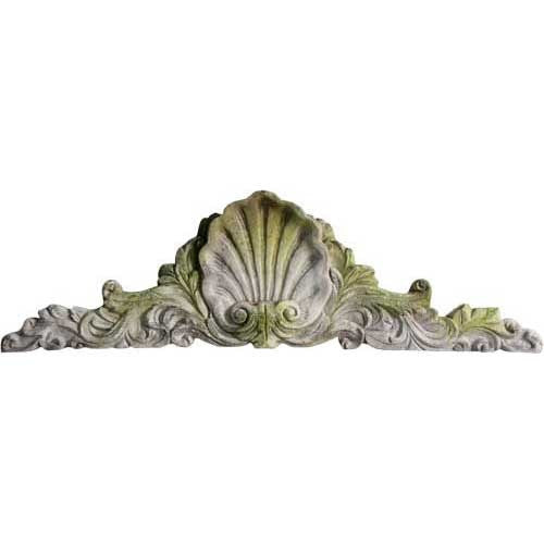 Scallop Over Decor - Architectural Over Decor Plaques - XoticBrands Home Decor