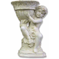 French Cherub Urn Garden Angel Statue - XoticBrands Home Decor