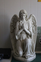 Sablo - Angel of Gracious Protection Animal Angel Sculpture, Home Decor, XoticBrands, XoticBrands Home Decor
