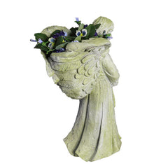 Angel Wings Planter Animal Angel Sculpture, Home Decor, XoticBrands Home Decor