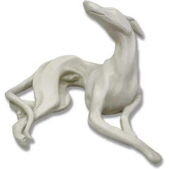 Greyhound (Laying) Garden Animal Statue - XoticBrands Home Decor