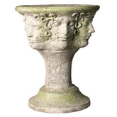 Cinio Faces On Vase 20 Garden Display - XoticBrands Home Decor