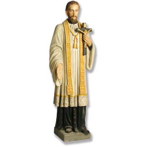 Saint Francis Xavier 26.5 Religious Sculpture - XoticBrands Home Decor