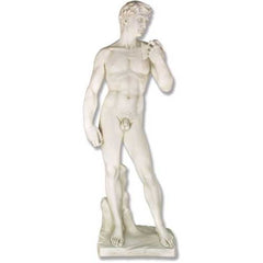David Standing 44 - Michelangelo Classical Sculpture - XoticBrands Home Decor