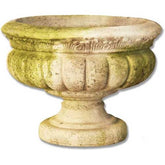 Windy Sand Fluted Urn 12 H Garden Display - XoticBrands Home Decor