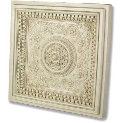 Coffered Ceiling Tile Sq 26 - Architectural Friezes,Traceries & Tiles - XoticBrands Home Decor