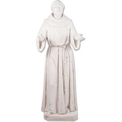 Francis Assisi Pleading 64 Large Religious Sculpture - XoticBrands Home Decor