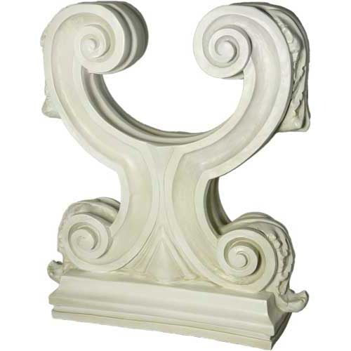 Acanthus Double Leaf Base 29 - Pedestal Sculpture - XoticBrands Home Decor
