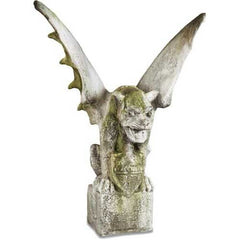 Gargoyle Of Lyon-Giant Gargoyle Sculpture - XoticBrands Home Decor