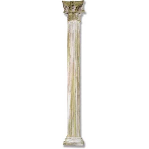 Corinthian 1/2 Column-8 - Architectural Columns - XoticBrands Home Decor