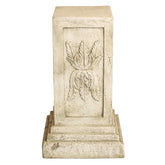 Julian Square Pedestal 25 Animal Architectural Sculpture, Home Decor, XoticBrands, XoticBrands Home Decor
