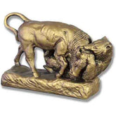 Bear And Bull Garden Animal Statue - XoticBrands Home Decor