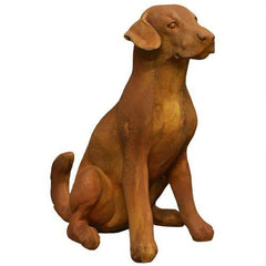 Sitting Puppy Garden Animal Statue - XoticBrands Home Decor