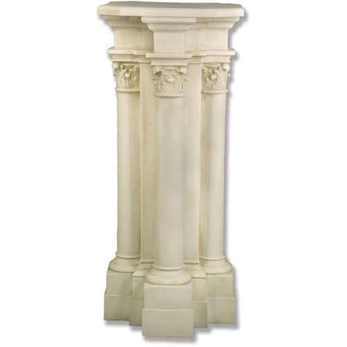 Louis Cathedral Pedestal 44 - Pedestal Sculpture - XoticBrands Home Decor
