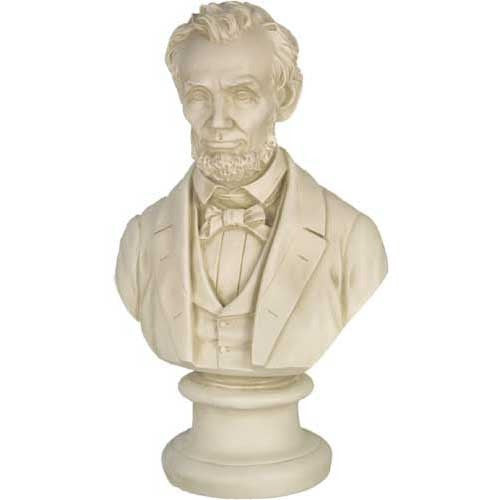 Abe Lincoln Bust 18 - Presidents Busts - XoticBrands Home Decor
