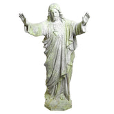 Jesus Sacred Heart Blessing 60"H Animal Large Sculpture, Home Decor, XoticBrands, XoticBrands Home Decor