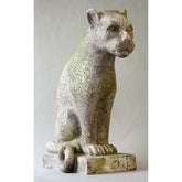 Sitting Panther 22 Animal Sculpture, Home Decor, XoticBrands, XoticBrands Home Decor