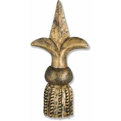 Fleur De Lis Tassel - Architectural Finials - XoticBrands Home Decor
