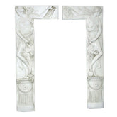 Door Panel Set L Shaped Sculpture - Wall, Wall, XoticBrands, XoticBrands Home Decor