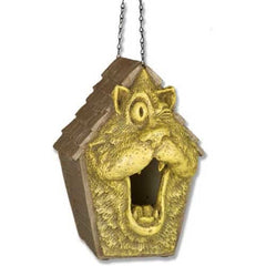 Oscar The Cat Birdhouse Garden Animal Statue - XoticBrands Home Decor
