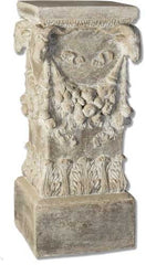 Goat Head Pedestal - Pedestal Sculpture - XoticBrands Home Decor