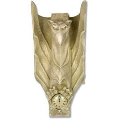 MaDecor Gargoyle With Clock Gargoyle Sculpture - XoticBrands Home Decor