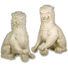 Foo Dog Set-35 Garden Animal Statue - XoticBrands Home Decor