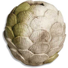 Clam Shell Vase 17 Garden Animal Statue - XoticBrands Home Decor