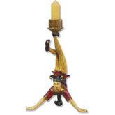Mandarin Acrobat Candleholder Religious Sculpture - Angels, Angels, XoticBrands, XoticBrands Home Decor