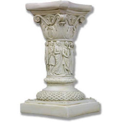 Nine Muses Pedestal 20 - Pedestal Sculpture - XoticBrands Home Decor
