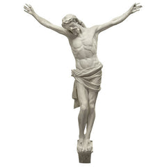 Dramatic Corpus 86" Religious Sculpture - XoticBrands Home Decor