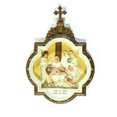 Chapel Wall Plaque Stations #13 Color Animal Religious Sculpture, Religious Decor, XoticBrands, XoticBrands Home Decor