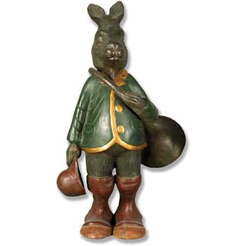 Rabbit With Horn Garden Animal Statue - XoticBrands Home Decor