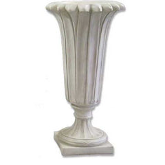 Lotus Flower Urn 42 - Architectural Urns - XoticBrands Home Decor